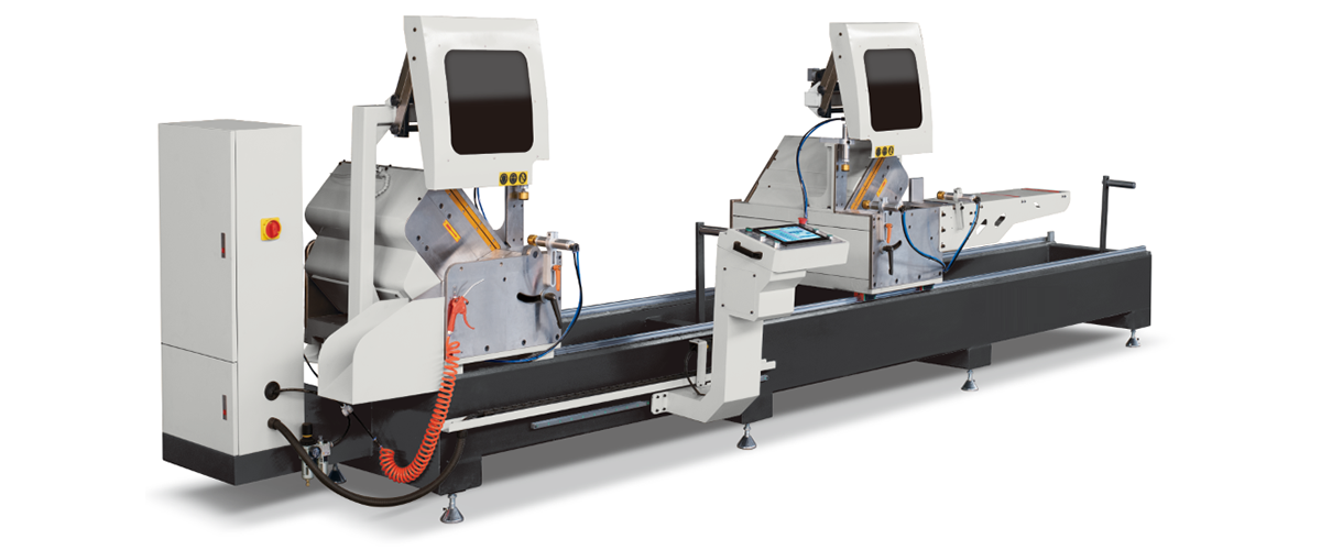 鋁型材數控任意角雙頭切割鋸  LJZ2W-CNC-500×4200